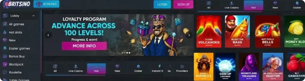 Britsino GBP cashier review UK